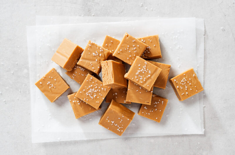 Fudge - hjemmelavet karamel med havsalt