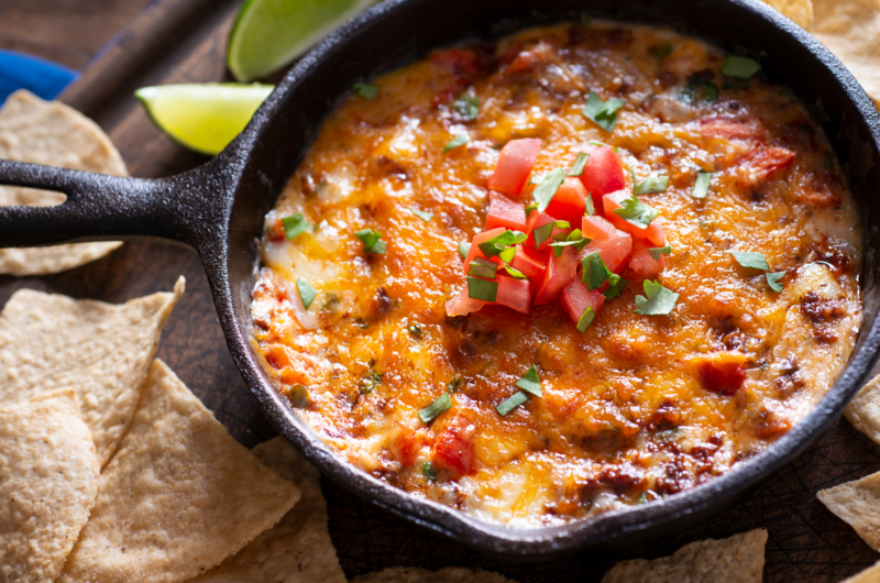 Hjemmelavet queso - mexicansk ostedip