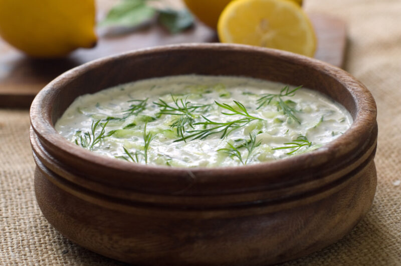 Squash tzatziki