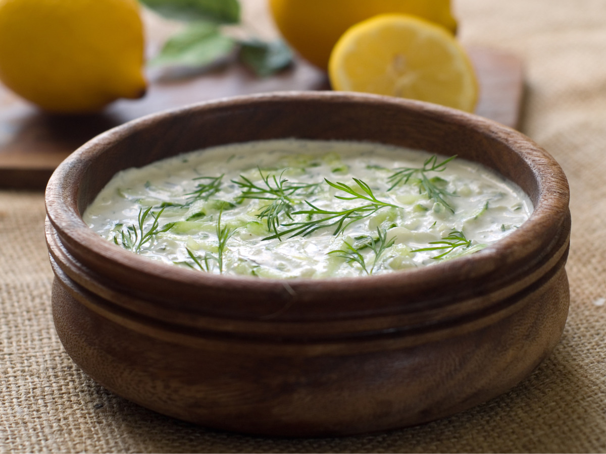 Squash tzatziki