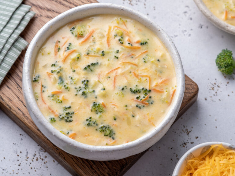 broccoli cheddar suppe