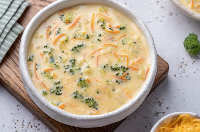 broccoli cheddar suppe