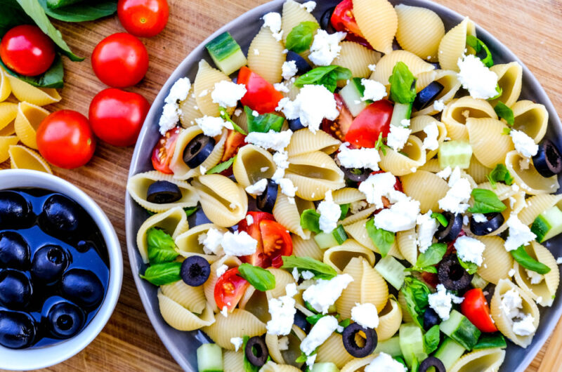 Græsk pasta salat